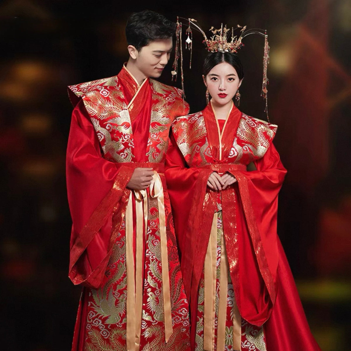 Modern Hanfu Wedding Dresses | Hanyuansu Bridal Gowns Hanfu Story Modern Hanfu Wedding Dresses | Hanyuansu Bridal Gowns Hanfu Story