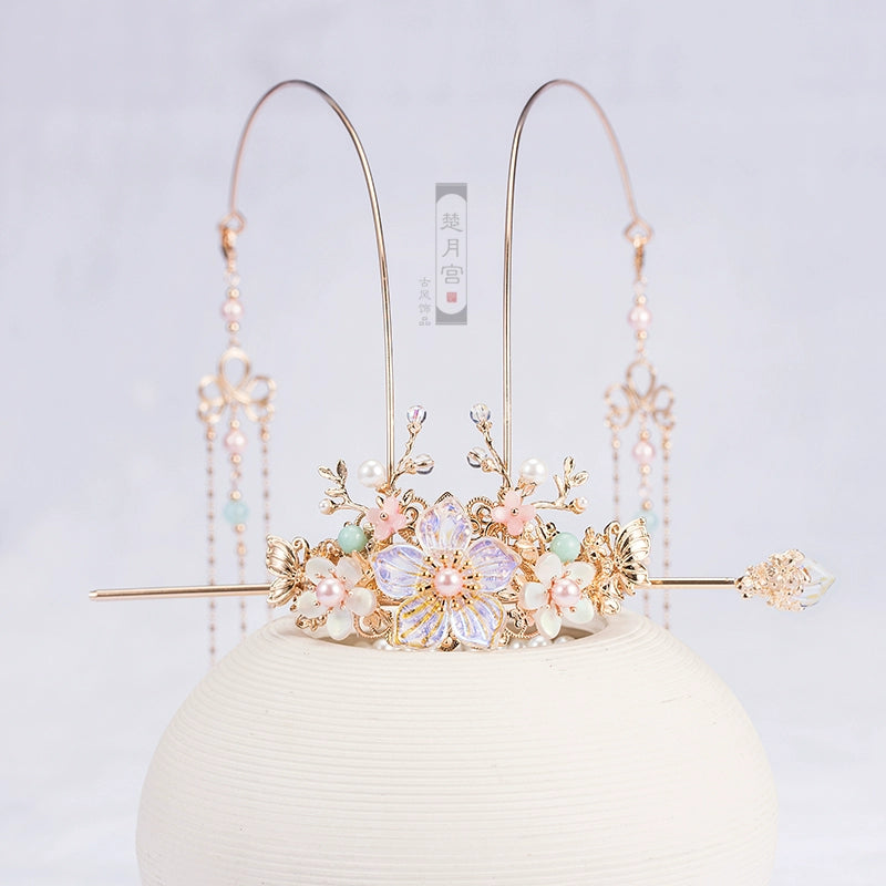 As Before - Unisex Hanfu Hair Crown main image 1