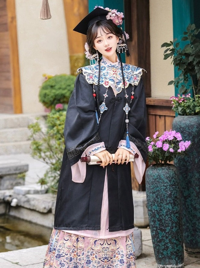 Graduation Hanfu | Yunjian & Academic Cap Hanfu Sets Hanfu Story Graduation Hanfu | Yunjian & Academic Cap Hanfu Sets Hanfu Story