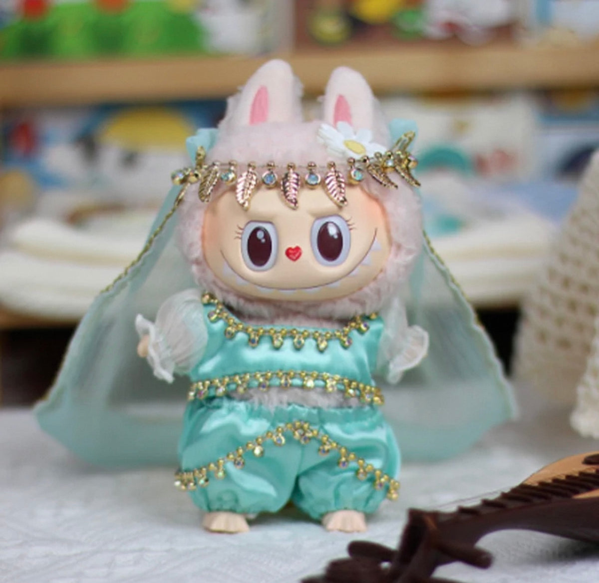 17cm Labubu Plush Doll Traditional Costume - Princess Jasmine – Hanfu Story