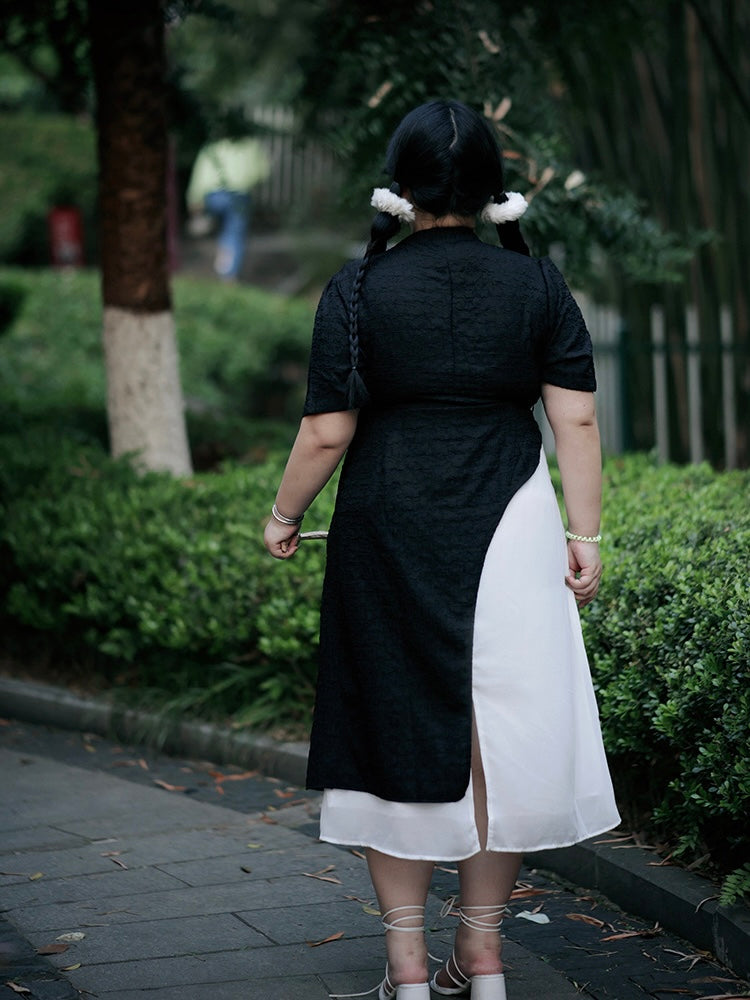 chinese new year dress plus size Plus-Size Hanfu, & Cheongsam for Curvy Women