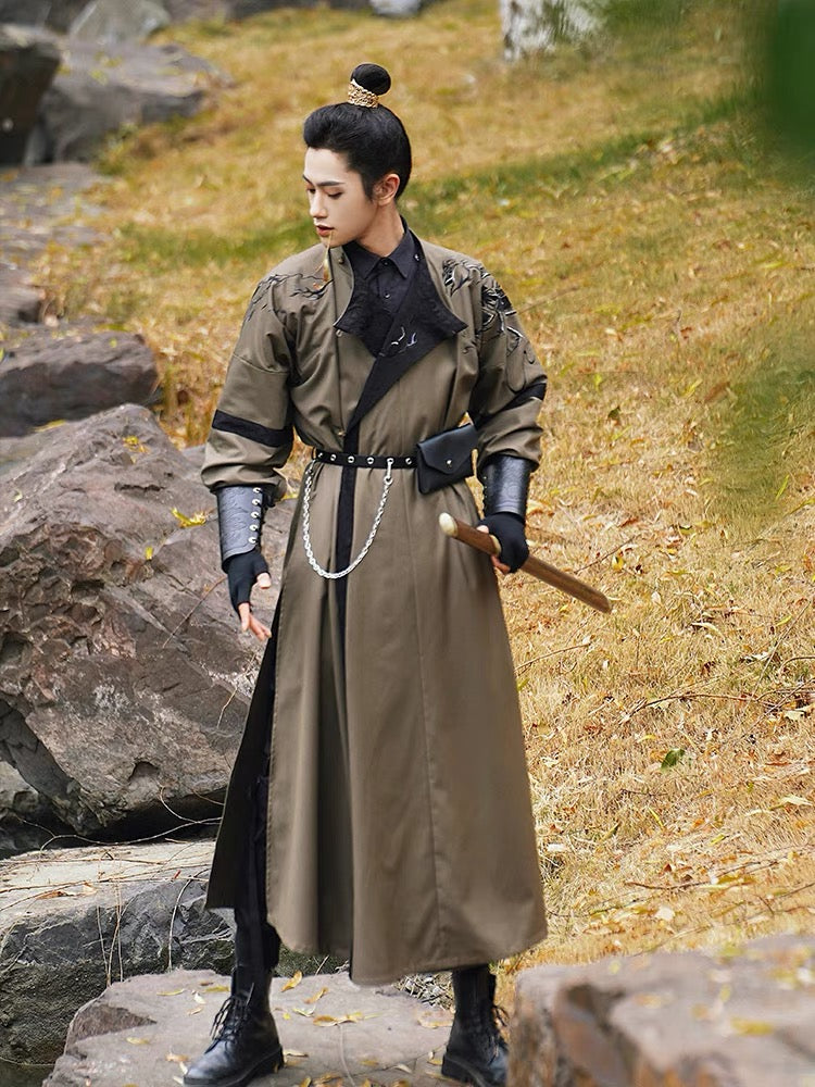 Chinese Coat Rope Male Traditional Hanfu, Men & Unisex Modern Chinese Coats – Hanfu Story