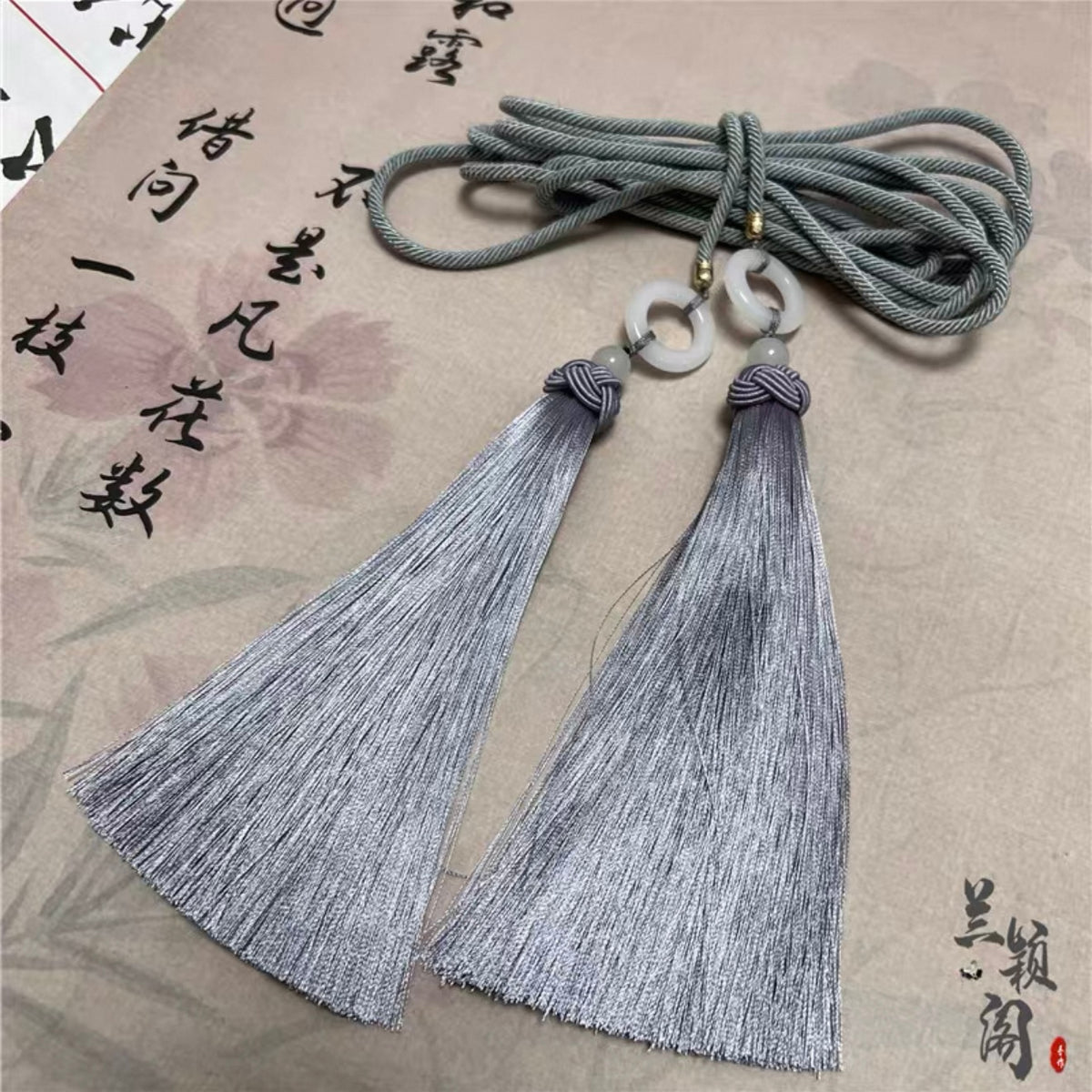 Hanfu Ropes Tassel Waist Rope - Hanfu Belt and Waist Accessories – Hanfu Story