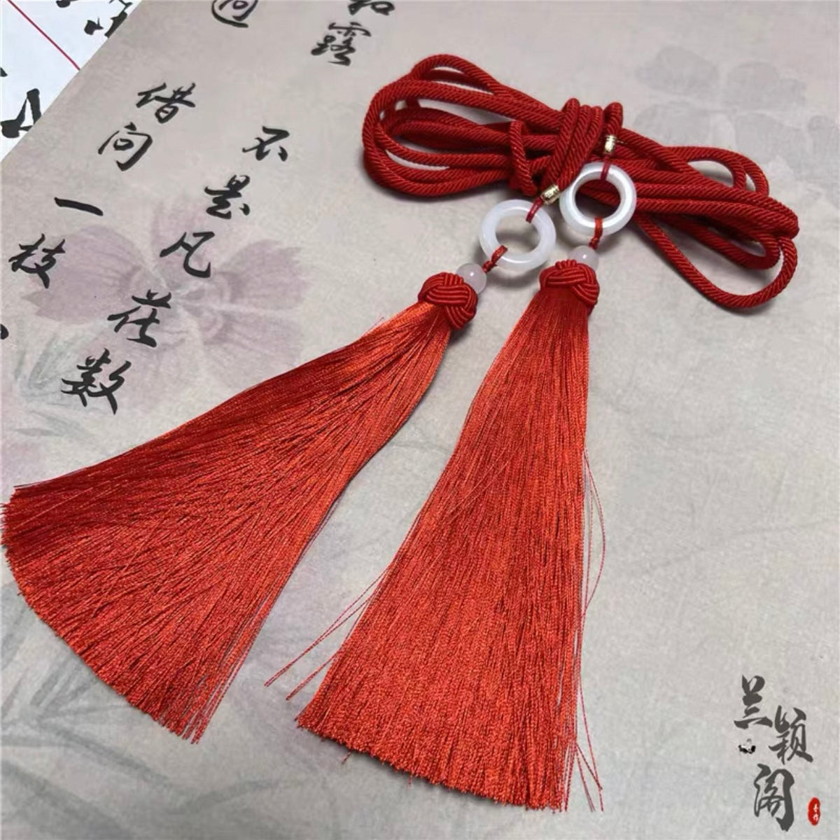 Hanfu Ropes Tassel Waist Rope - Hanfu Belt and Waist Accessories – Hanfu Story