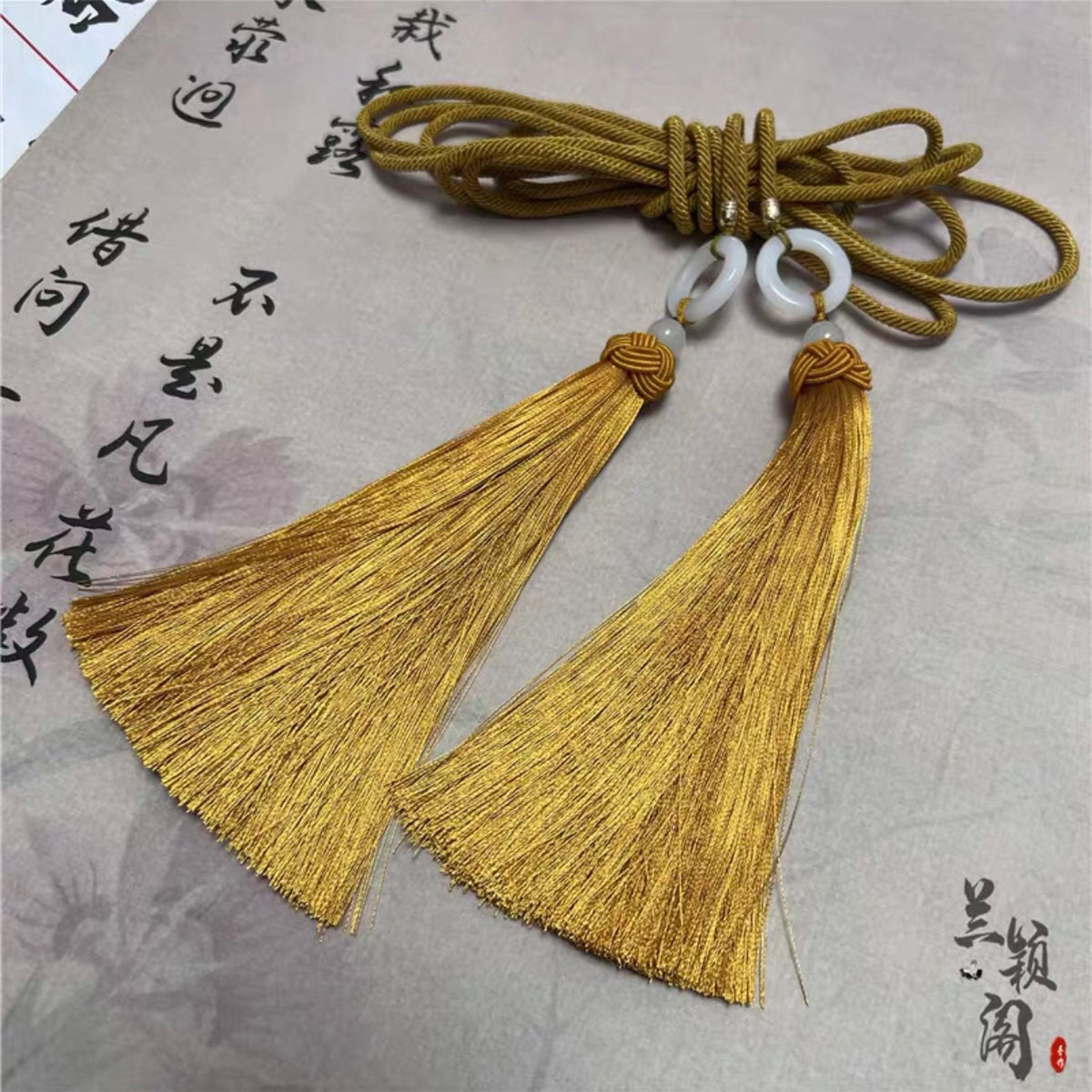 Tassel Waist Rope - Hanfu Belt and Waist Accessories – Hanfu Story