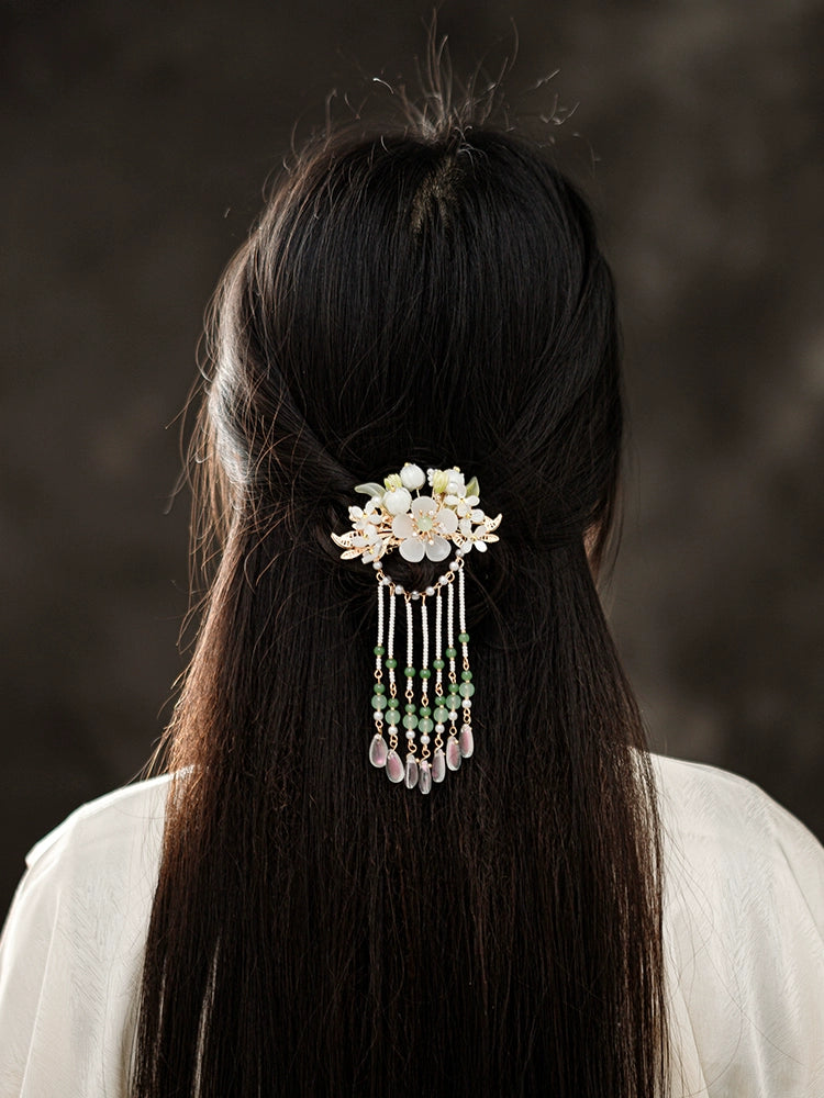 Back Hair Pin: Lily Fountain