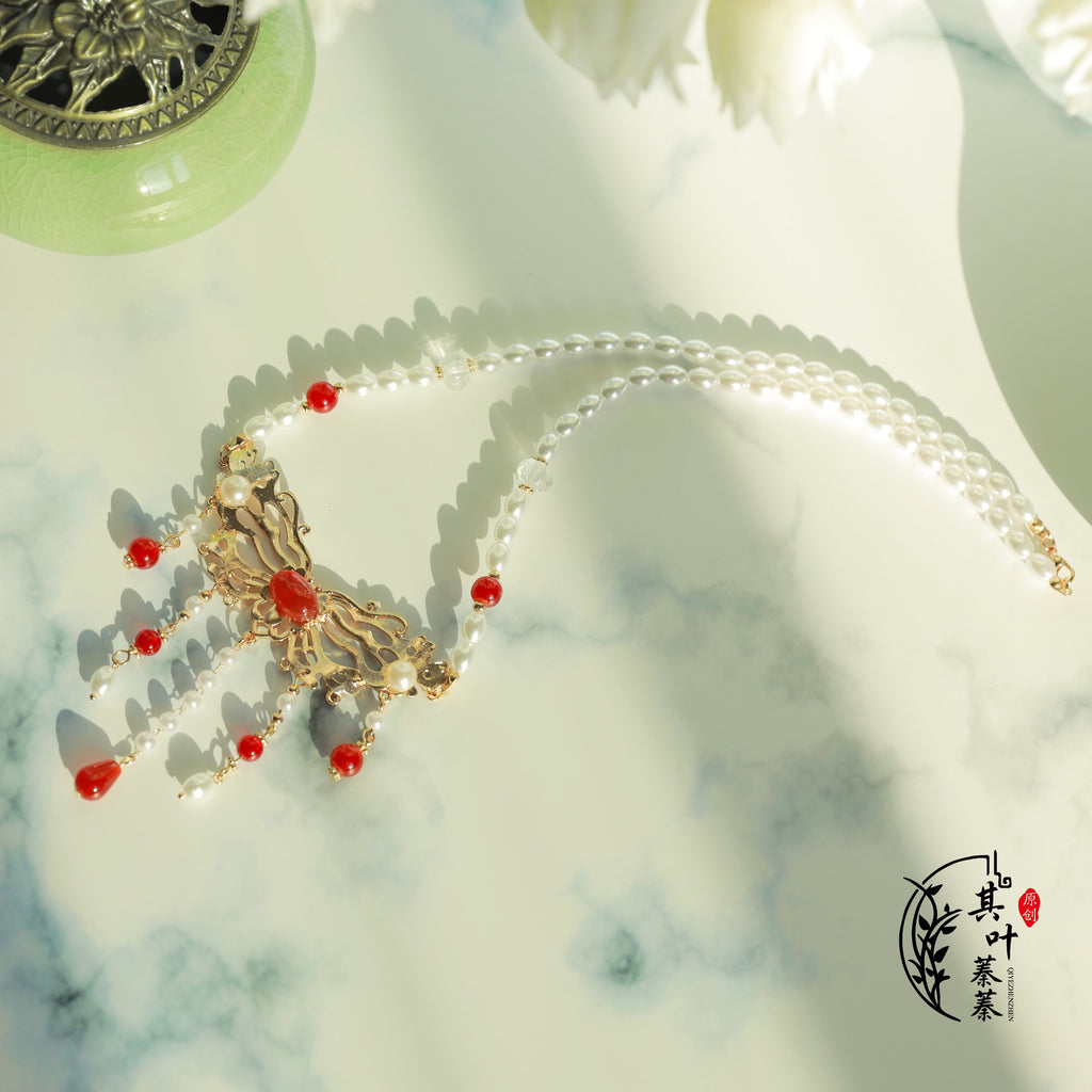 Hanfu Hair Accessories Set: Ibis