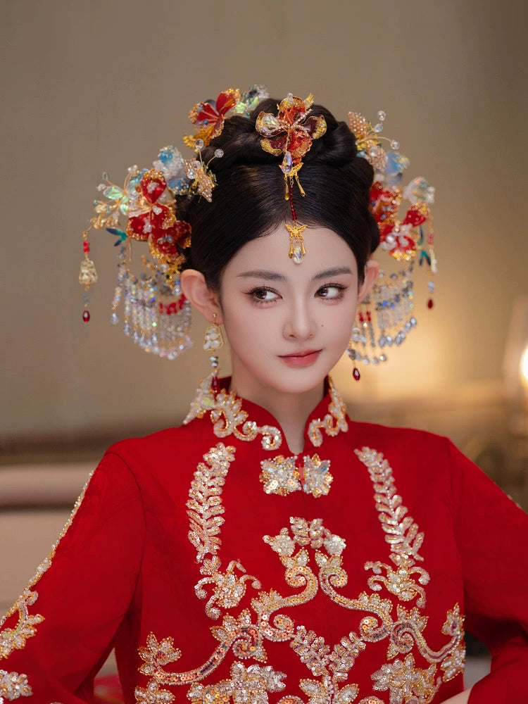 Chinese Wedding Hair Accessories: Sacred