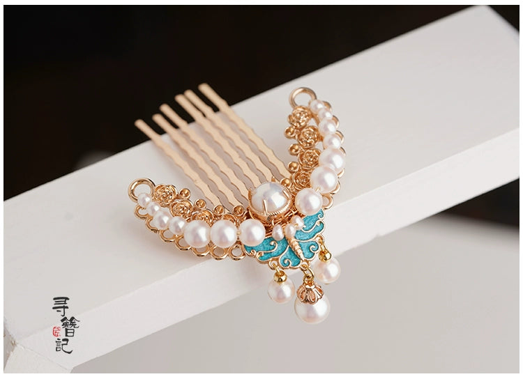 Tassel Hair Pin: Butterfly