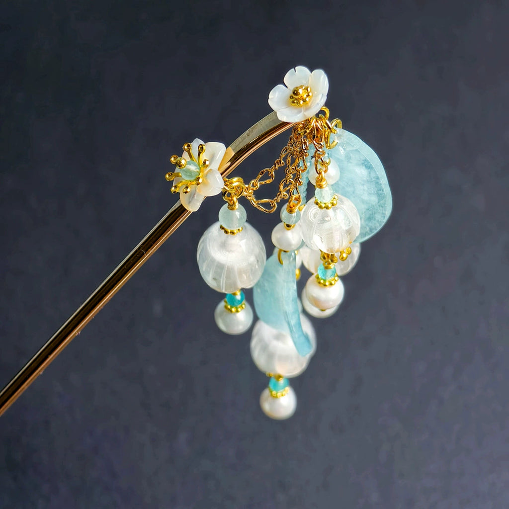 Tassels Hair Stick: Teardrop