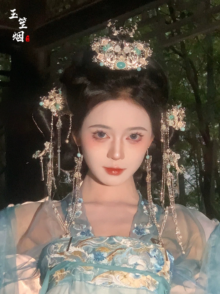 Hanfu Hair Accessories Set: Hall of Eternal Life