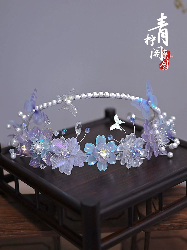 Hanfu Crown: Flower Tiara