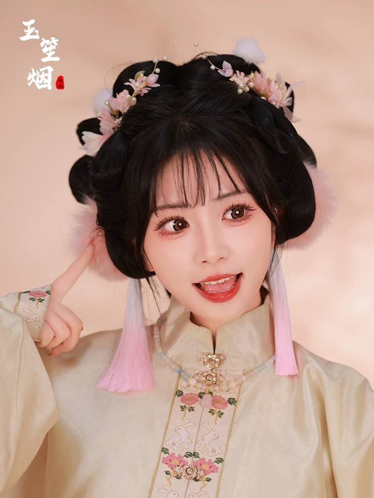 Hanfu Hair Accessories Set: Misty