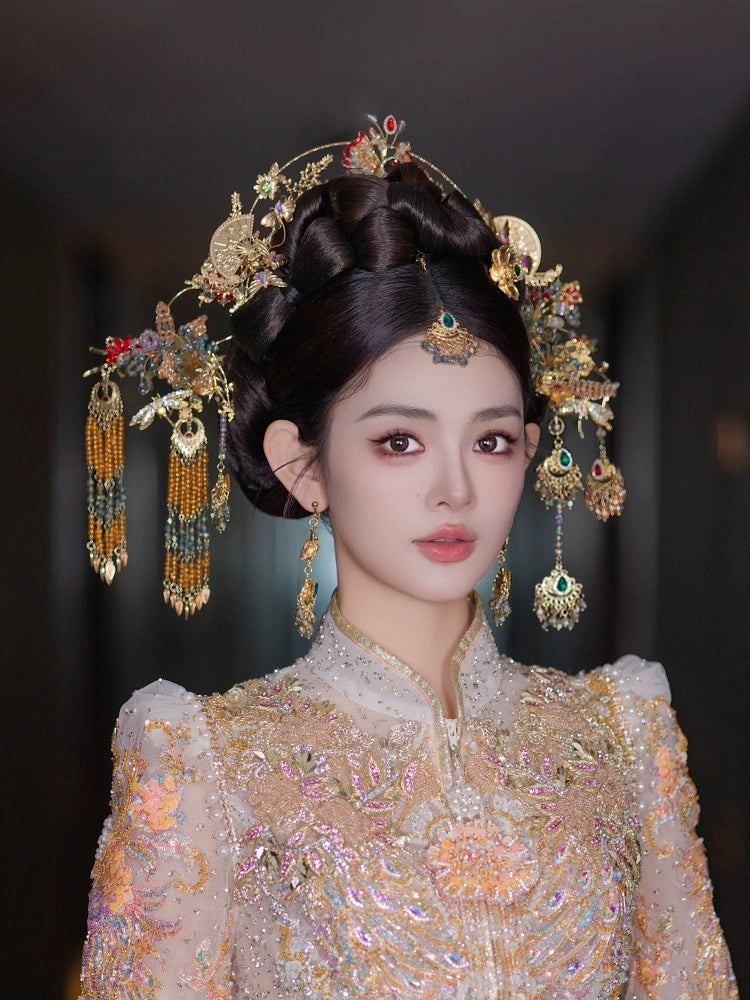 Chinese Wedding Hair Accessories: Cherish