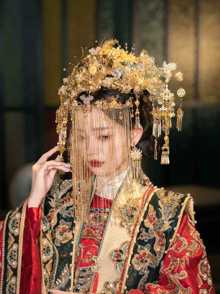 Chinese Wedding Hair Accessories: Timeless