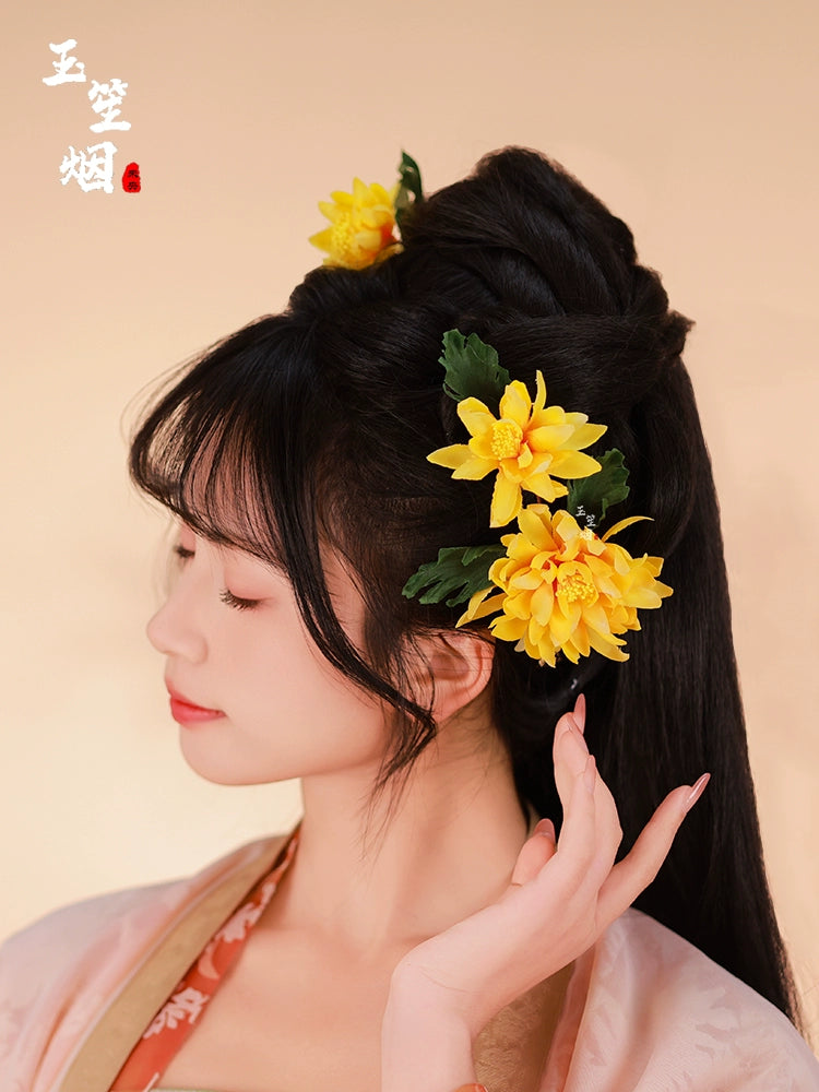 Hanfu Hair Pins: Chrysanthemums