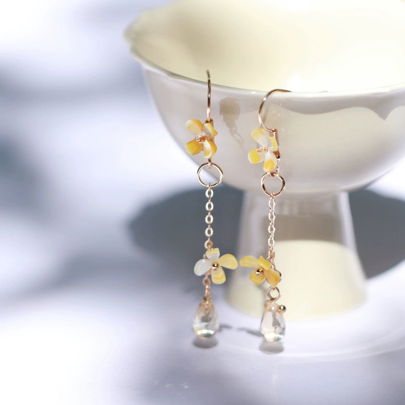 Osmanthus Chinese Style Earrings