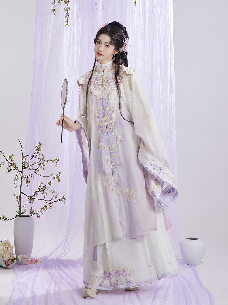 Ming Dynasty Fairytale & Embroidered Butterflies Hanfu Set | Lifelike ...