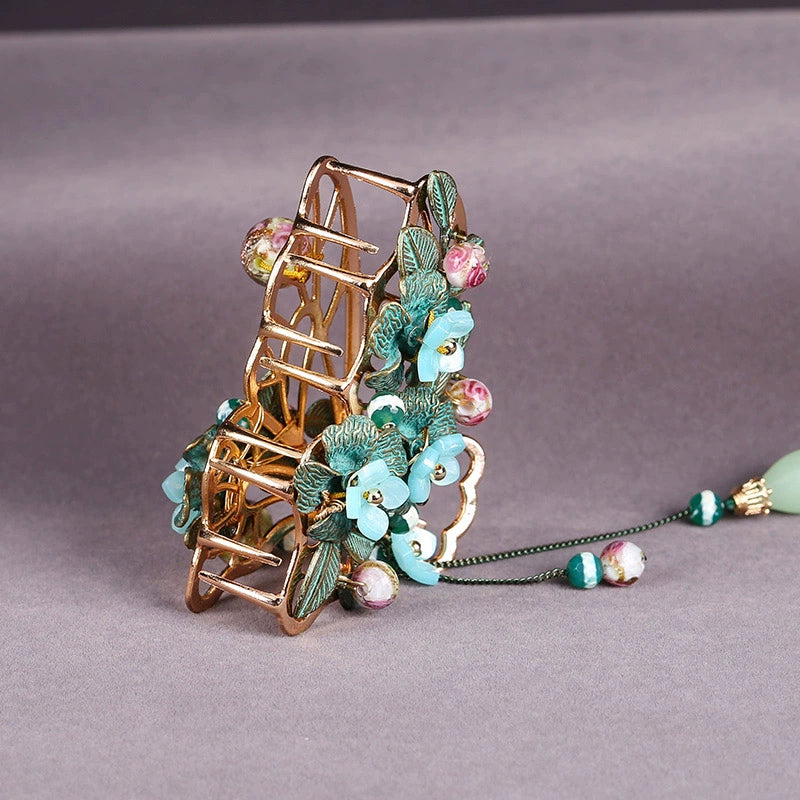 Hair Claw: Coral