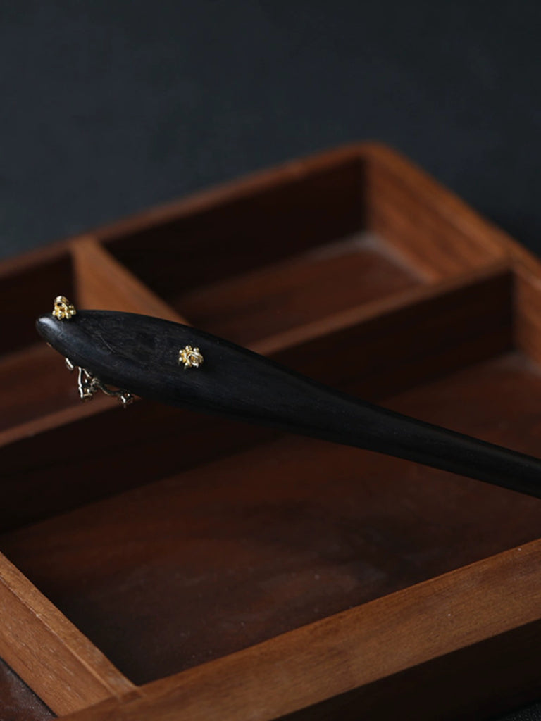 Little Zhongshan Simple Ebony Updo Hair Stick