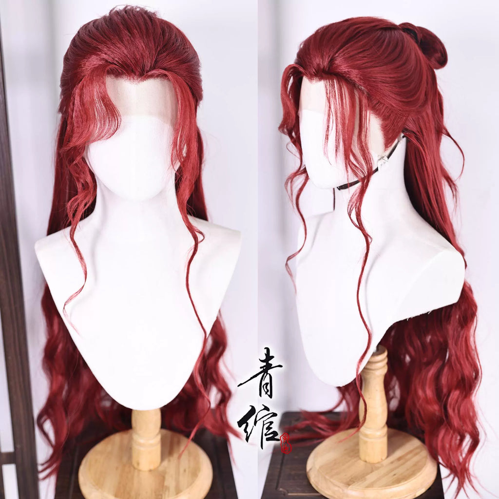 Fire Lord - Costume Hair Wig for Hanfu