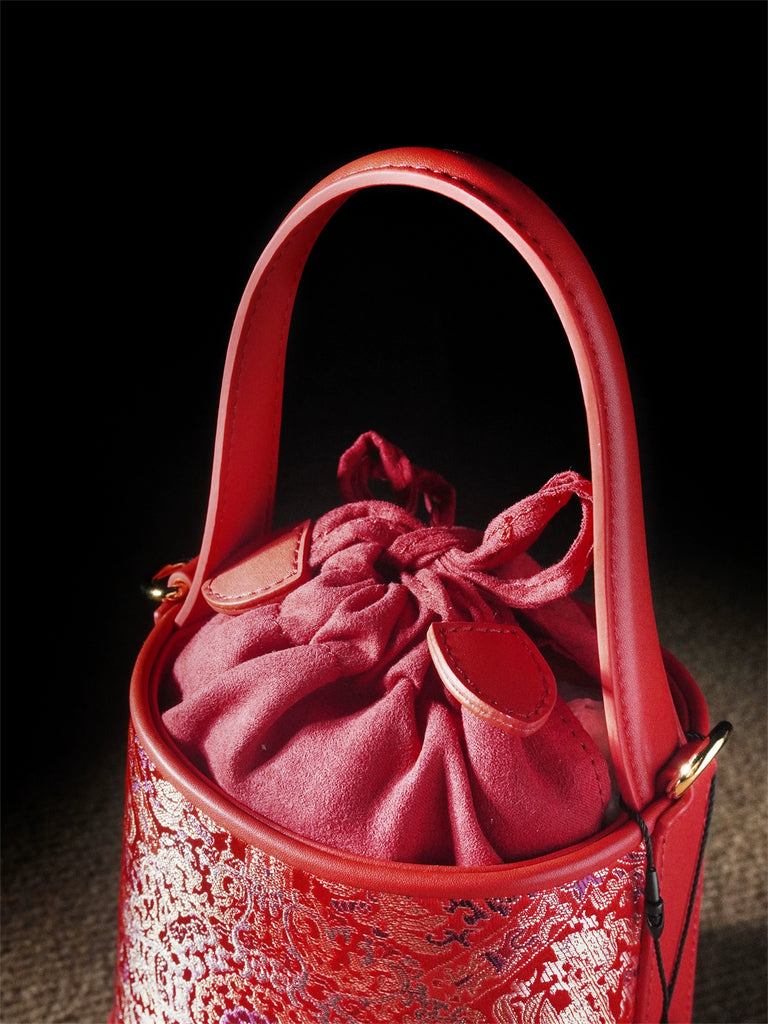 Lady Yang Ruby Bucket Bag