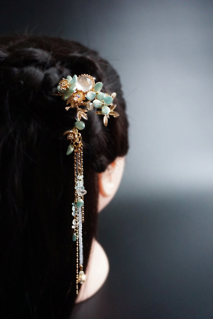 Hair Clip: Tsubaki Flower