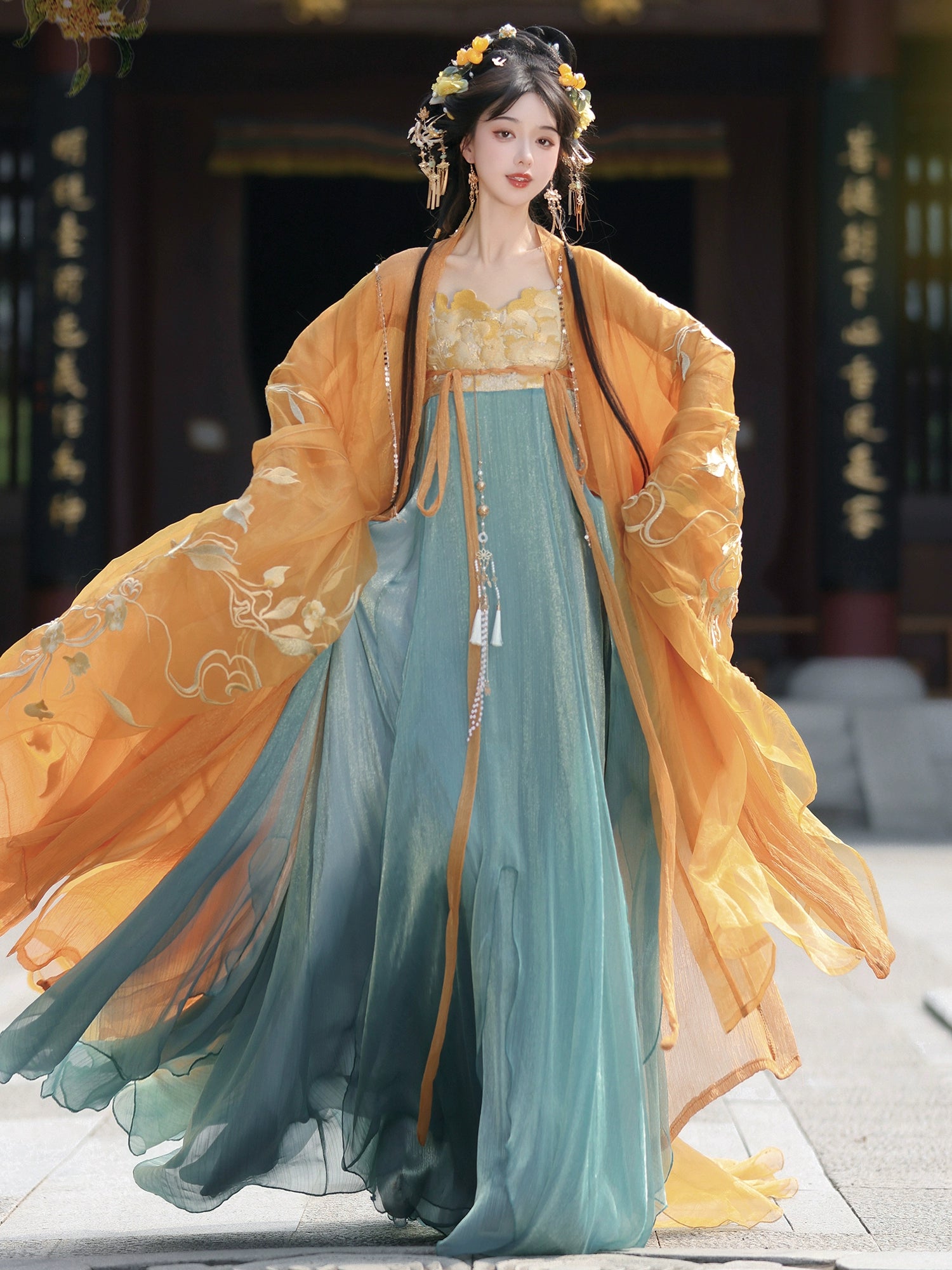 tang dynasty princess dress Tang Dynasty