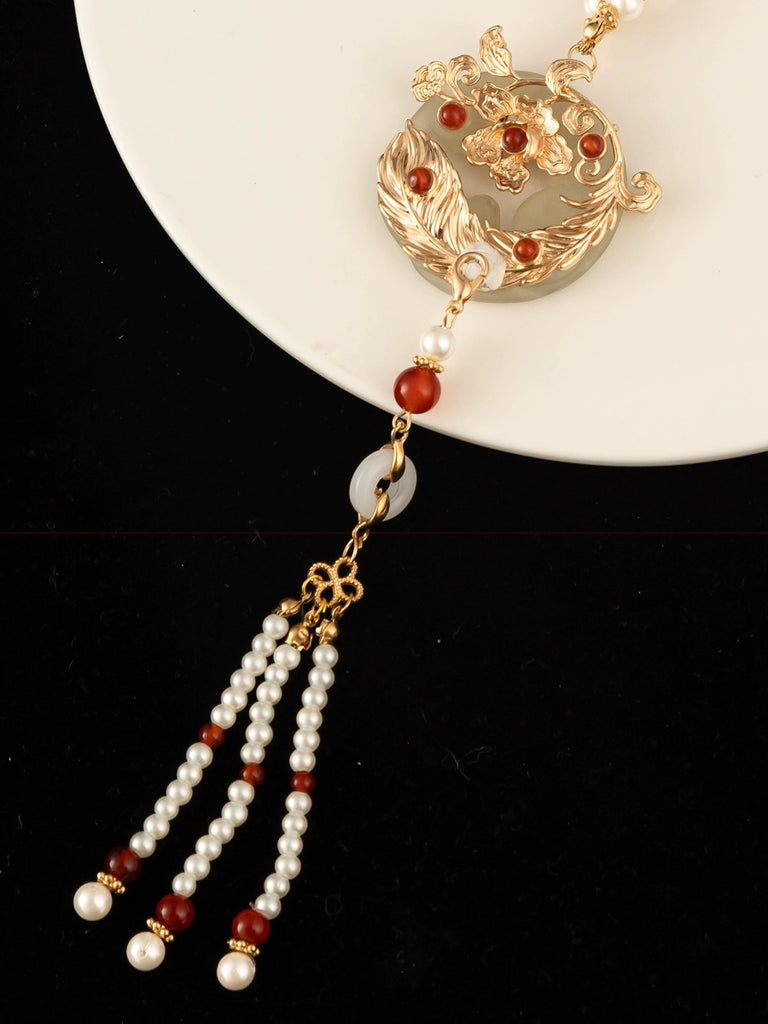 Flower Knows Chinese Style Necklace