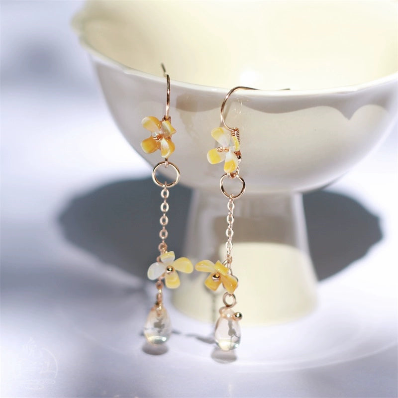 Osmanthus Chinese Style Earrings