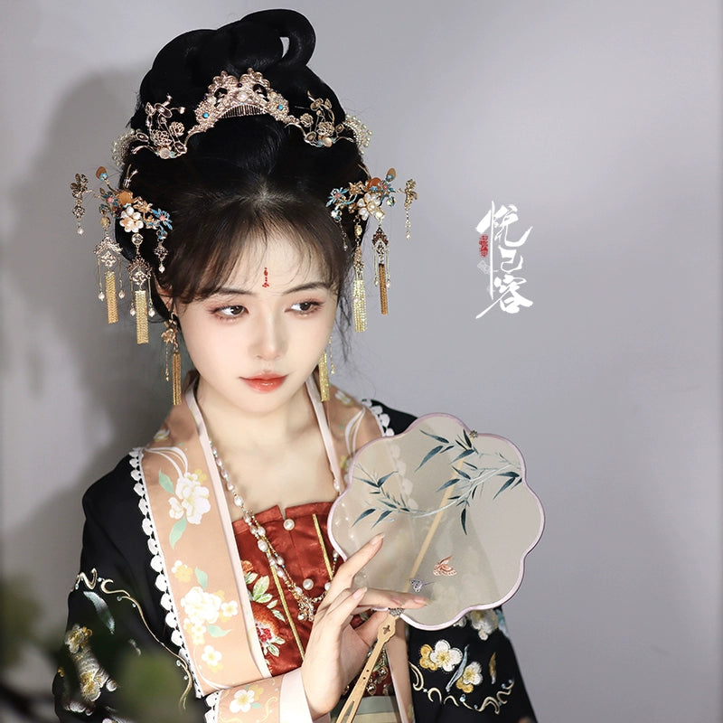 Hanfu Hair Accessories Set: Xiangsi