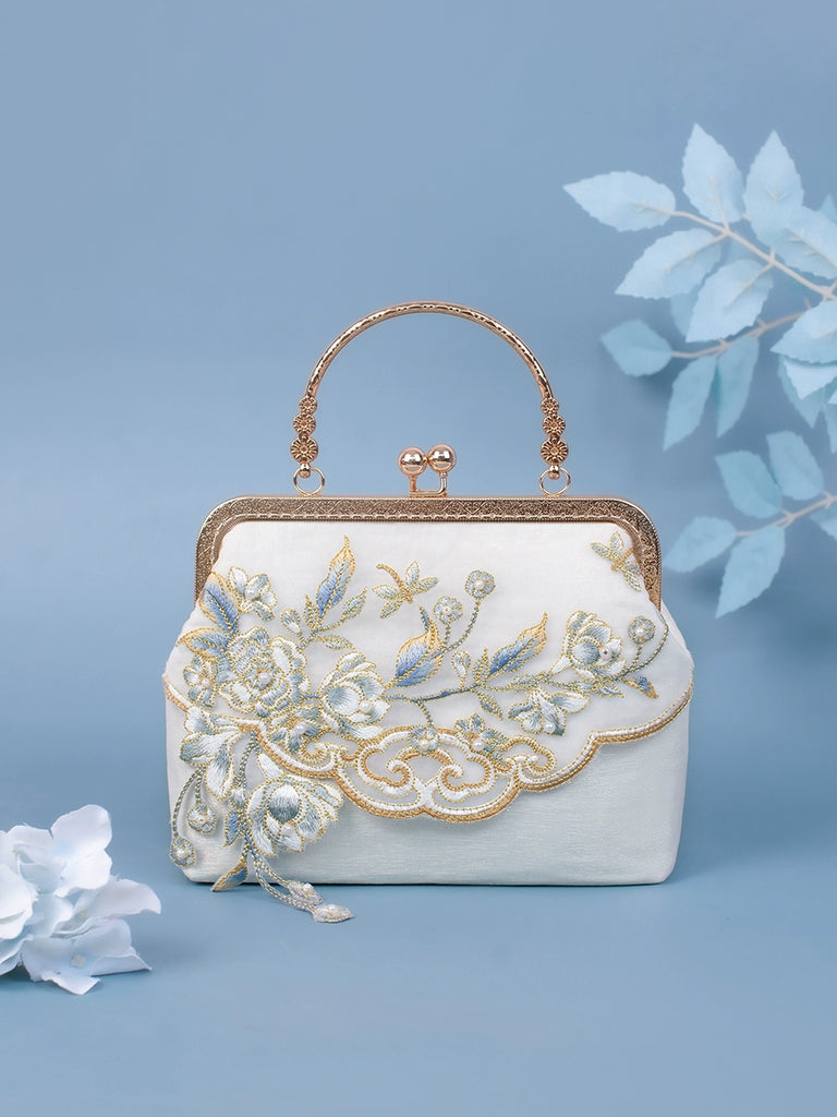 Jasmine Embroidered Cheongsam Bag for Women