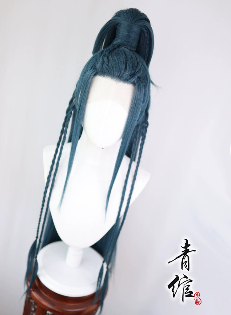 General Zhang Liao - Costume Hair Wig for Hanfu