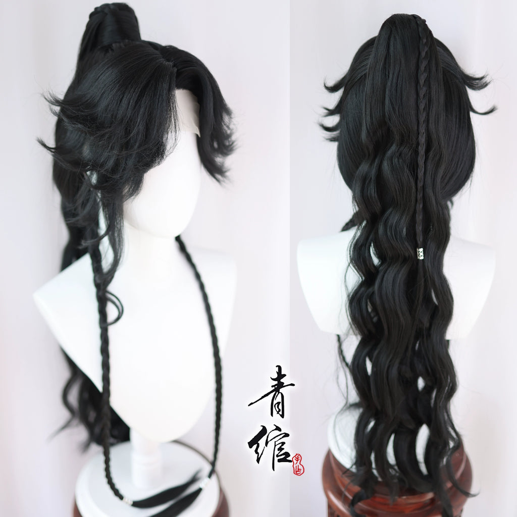 Hua Cheng - Costume Hair Wig for Hanfu, Cosplay