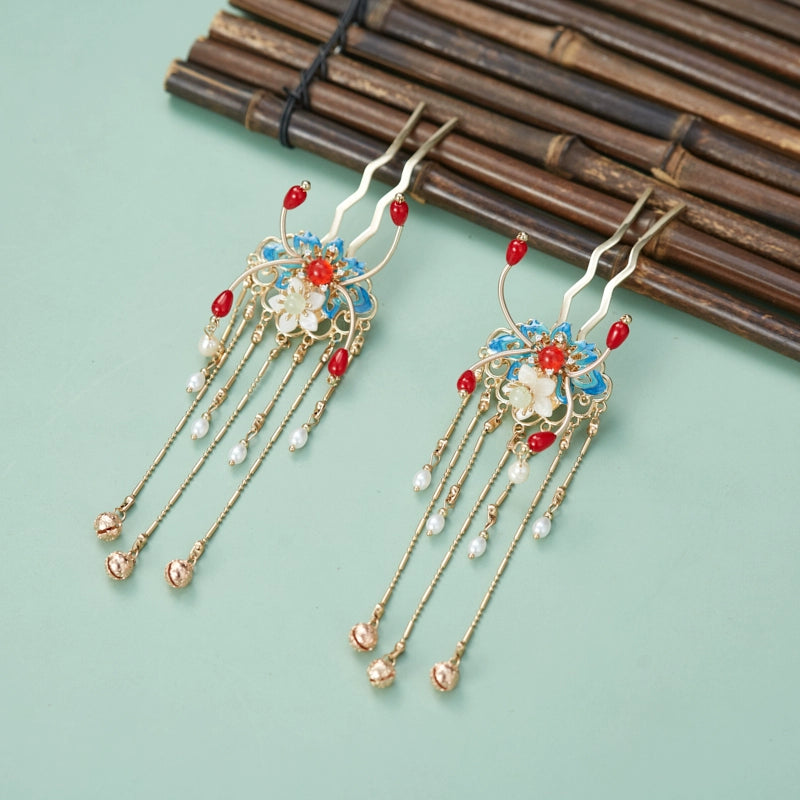 Hanfu Hair Accessories Set: Bells