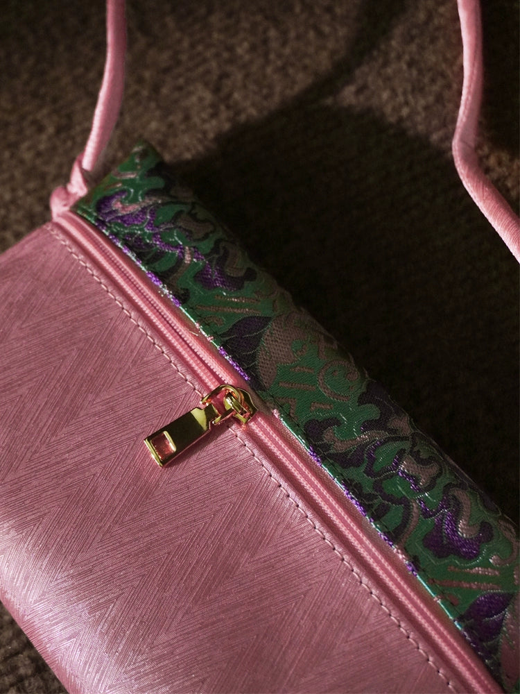 Pink Petals Crossbody Bag for Women