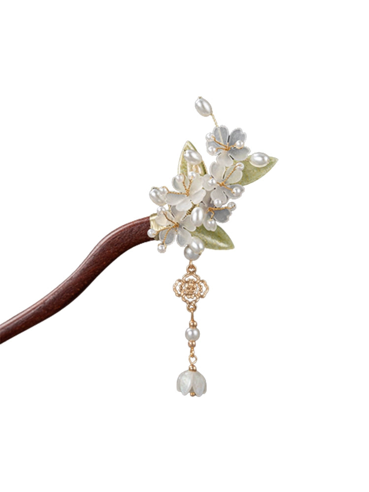 Sandalwood Hair Stick: Lily Valley