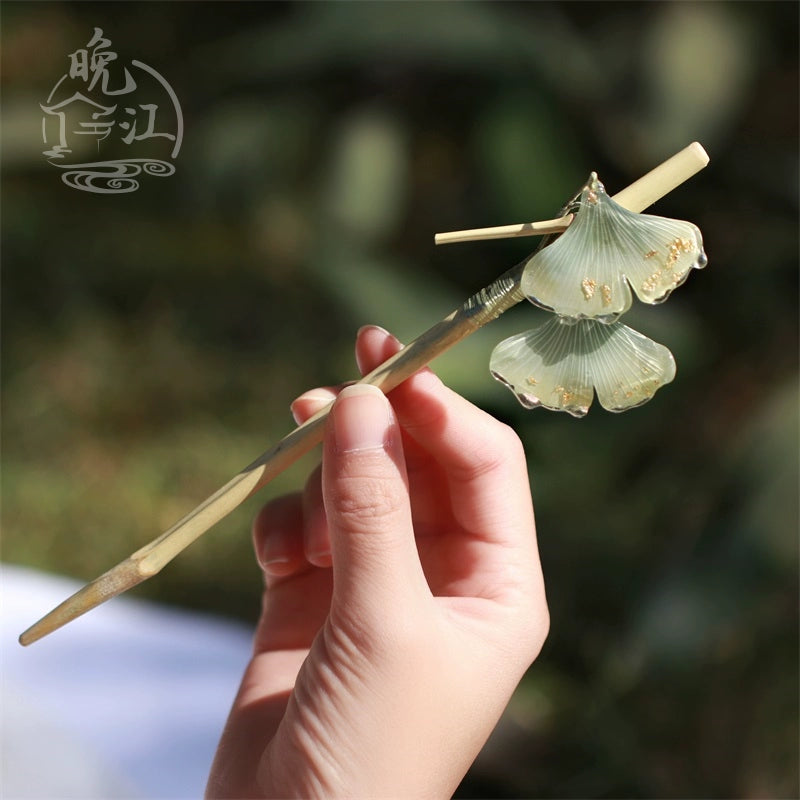 Hair Stick: Gingko