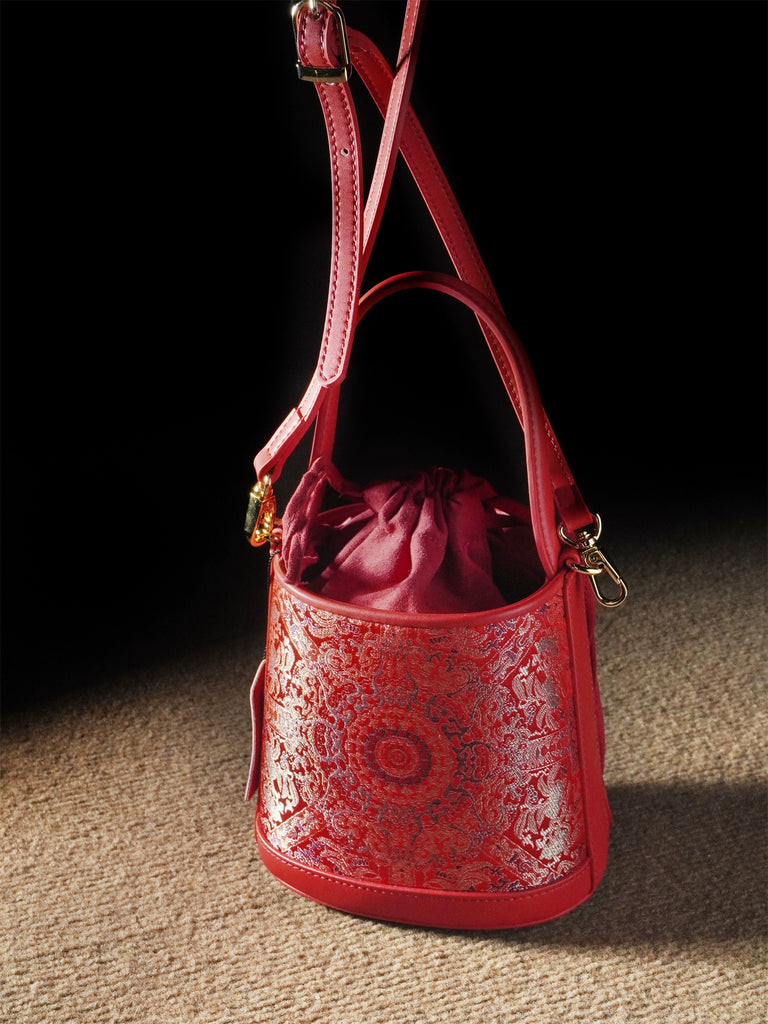 Lady Yang Ruby Bucket Bag