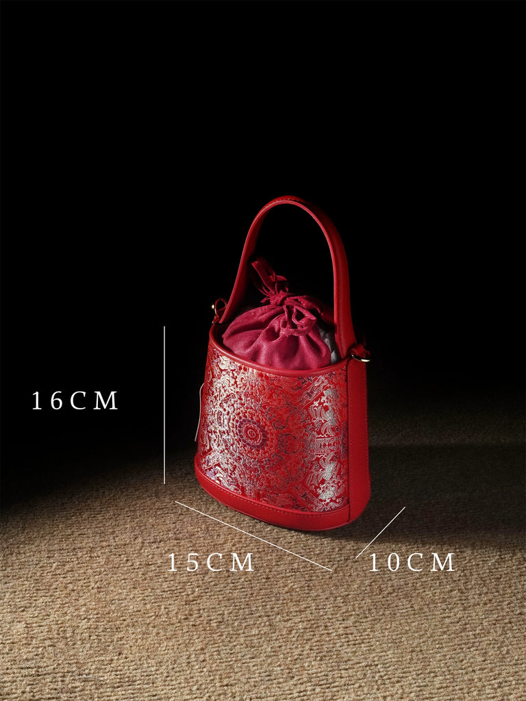 Lady Yang Ruby Bucket Bag