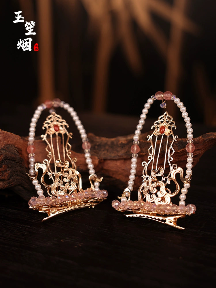 Hanfu Hair Accessories Set: Lunar Moon