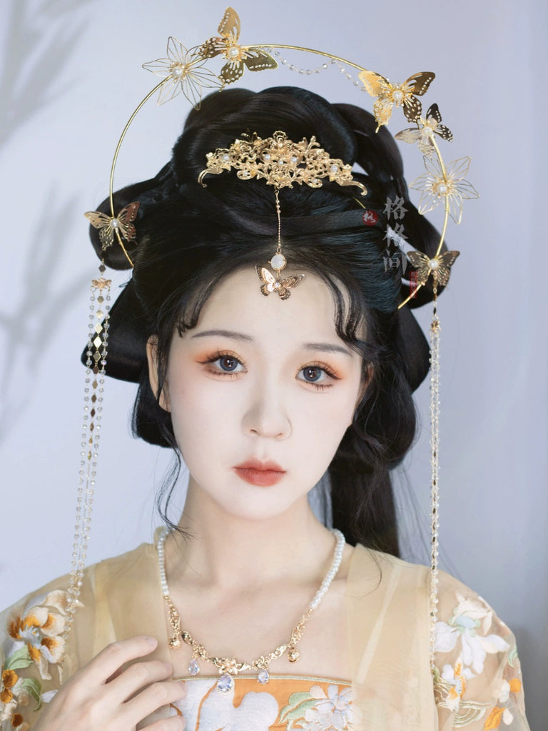 Hanfu Hair Accessories: Butterfly Dance