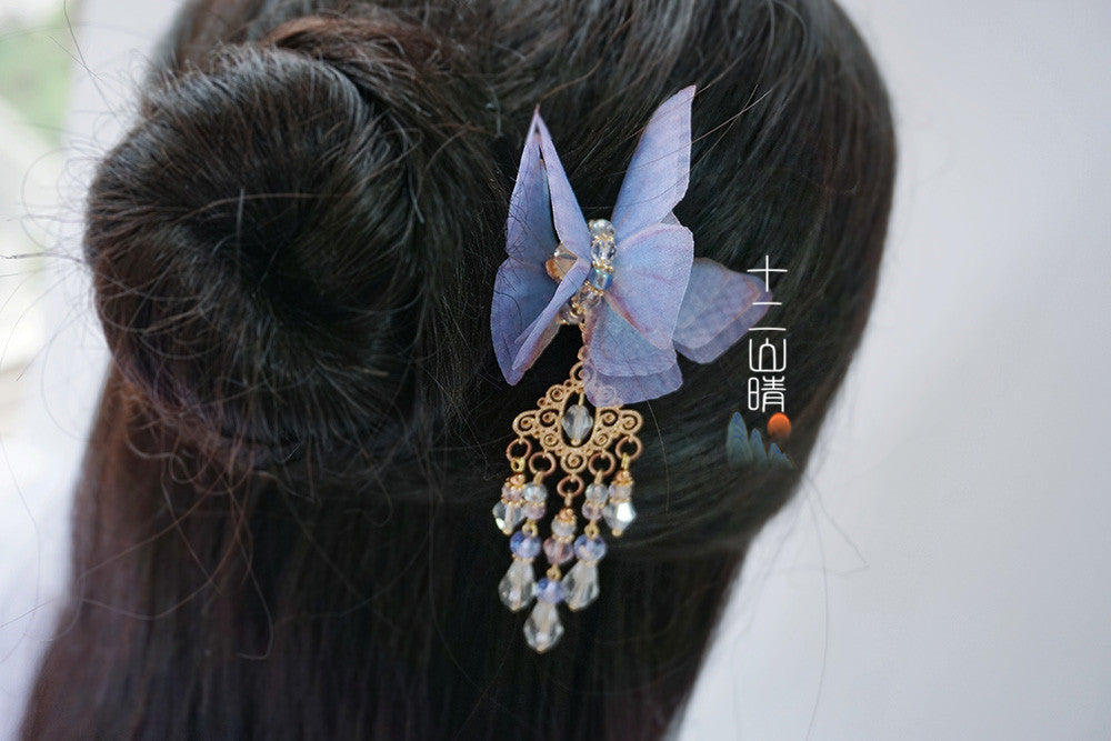 Hair Clip: Butterfly Dance