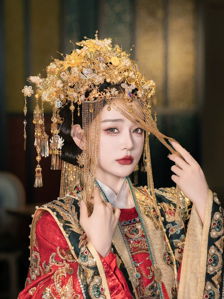 Chinese Wedding Hair Accessories: Timeless