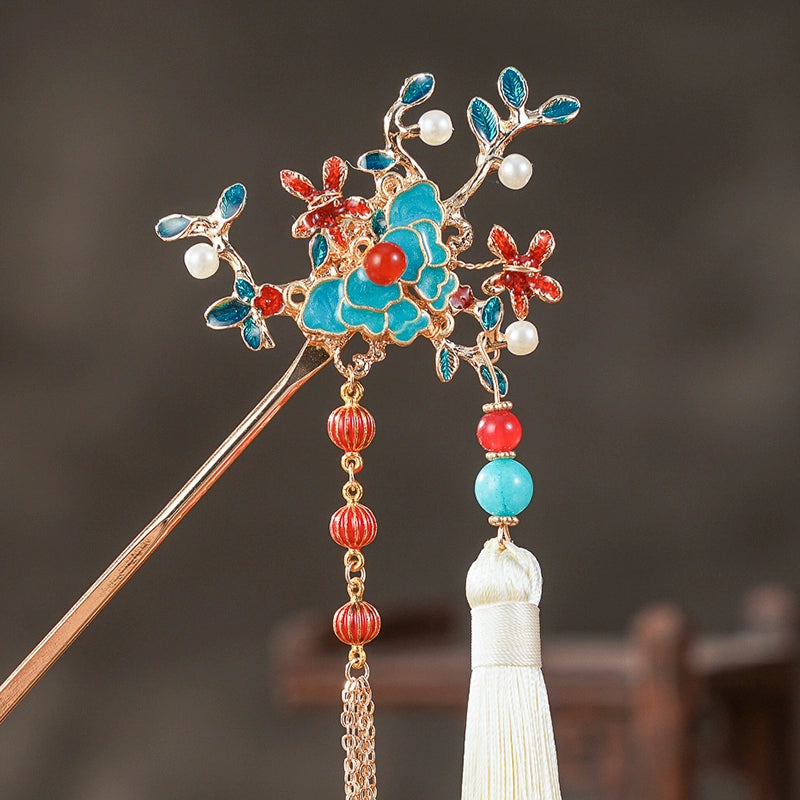 Spring Banquet Hairpin for Hanfu & Cheongsam