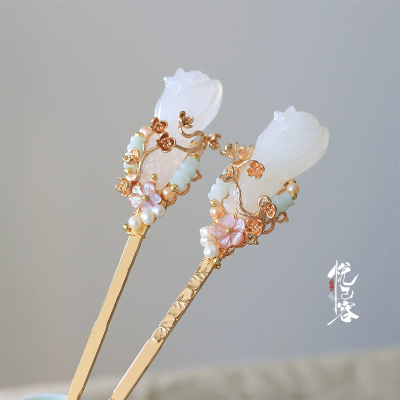 Hair Pin: Jade Rongzi