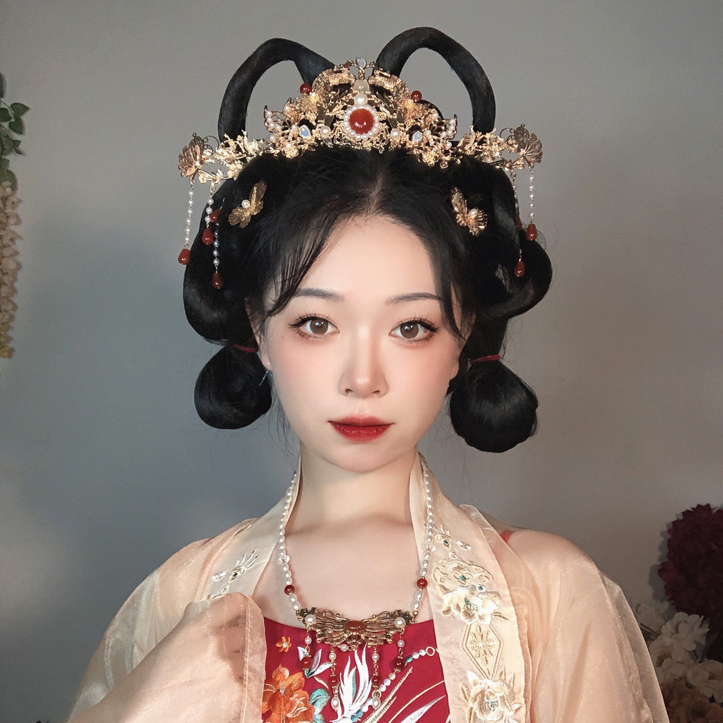 Hanfu Hair Accessories Set: Ibis