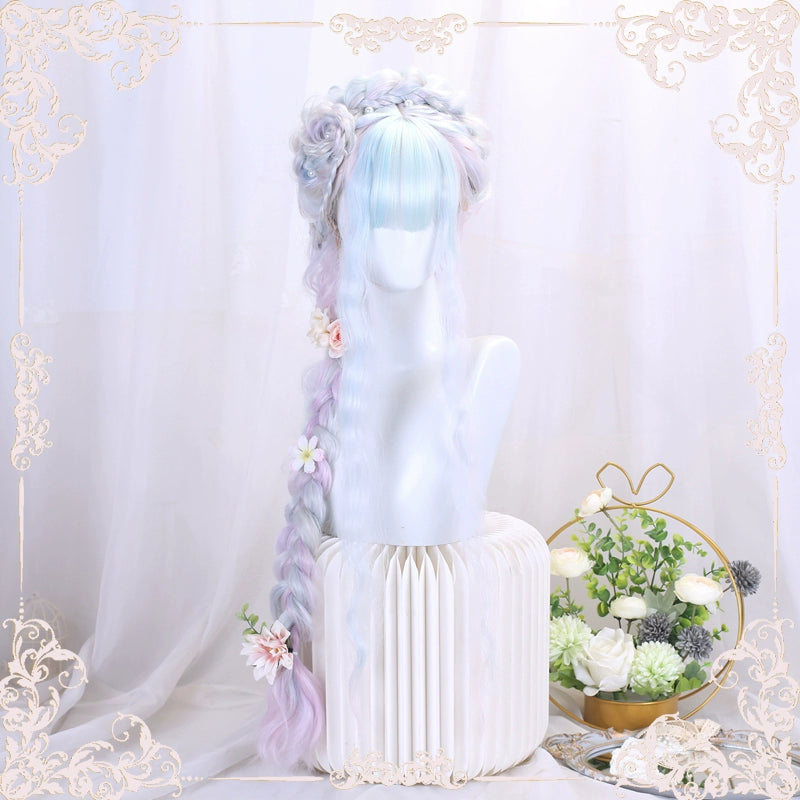 Rapunzel - Qi Lolita Fantasy Costume Hair Wig