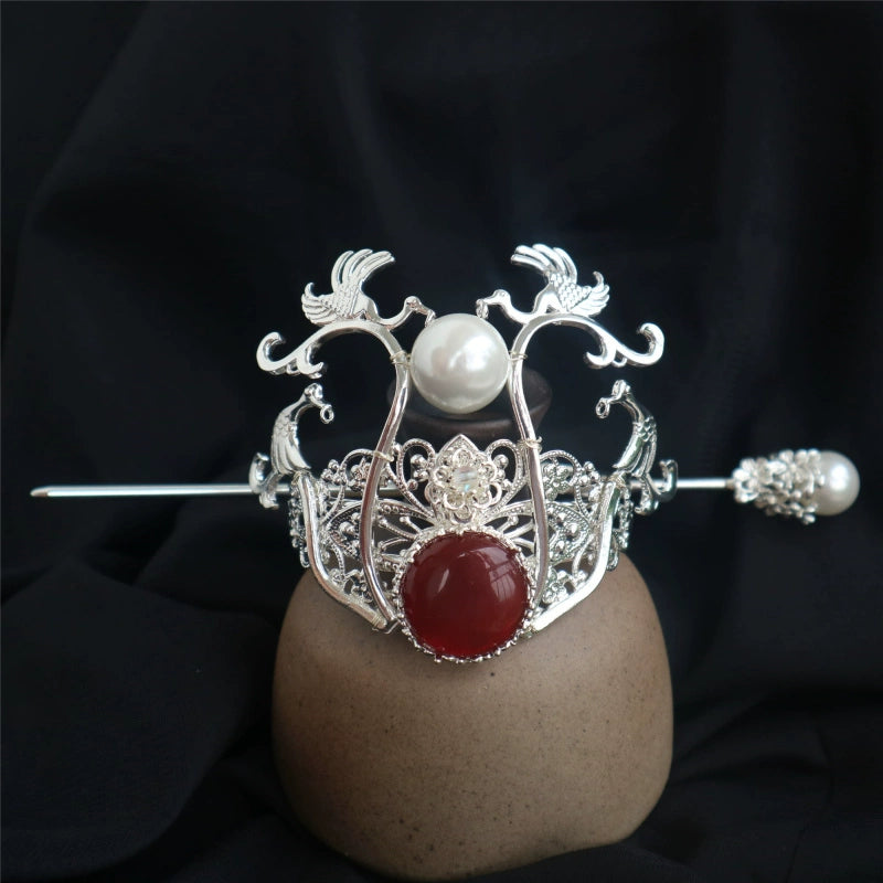 Crane - Unisex Hanfu Hair Crown