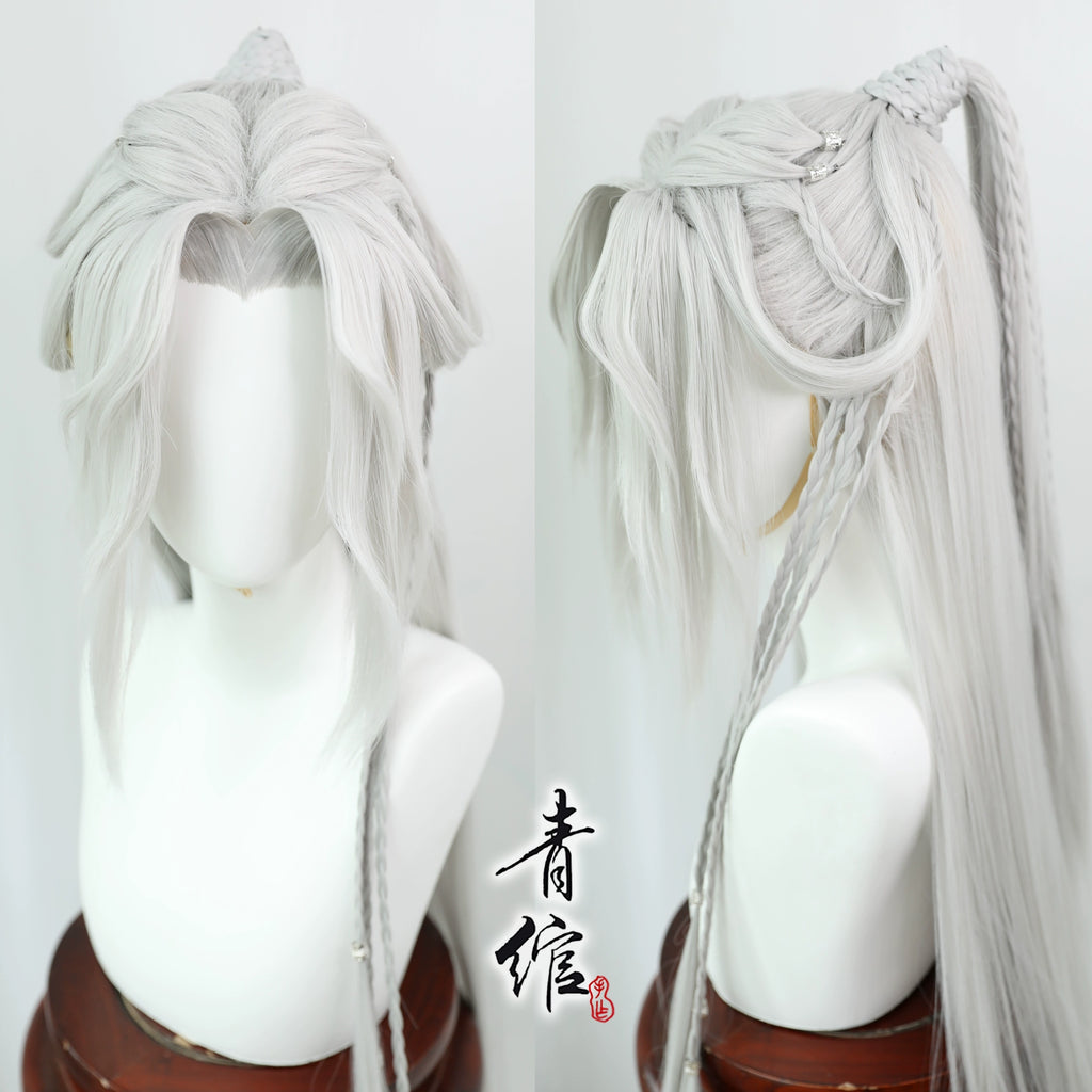 Master Xie Lian - Costume Hair Wig for Hanfu, Cosplay